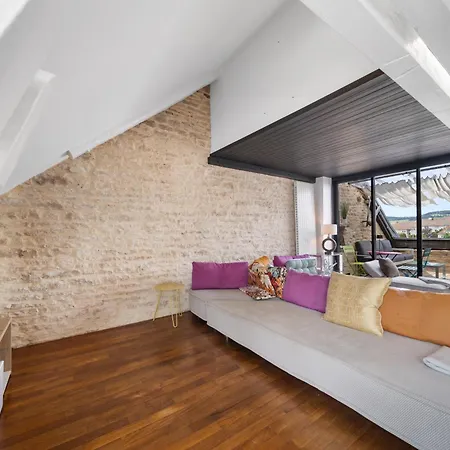 Apartamento Triplex De Charme : Terrasse/vue Panoramique Beaune (Cote d'Or)