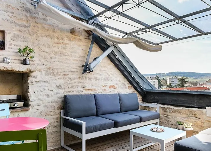 Triplex De Charme : Terrasse/vue Panoramique Apartmán Beaune (Cote d'Or)