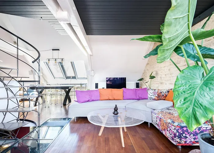 Triplex De Charme : Terrasse/vue Panoramique Apartament